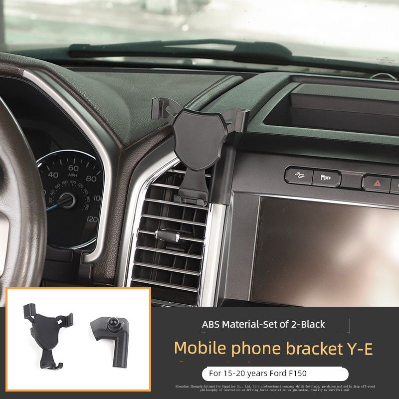 Applicable To Raptor F150 Ltd Restoration 15-24 Car Car Phone Holder Multi-Function Air Outlet Bracket