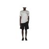 Emporio Armani Logo Letter Print Crew Neck Short Sleeve T-Shirt Men Tops Gray 3D1TA2-1JUVZ-06H2