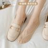 Womens No Show Socks With Bow Tie Thin Cotton Low Cut Casual Ins Style
