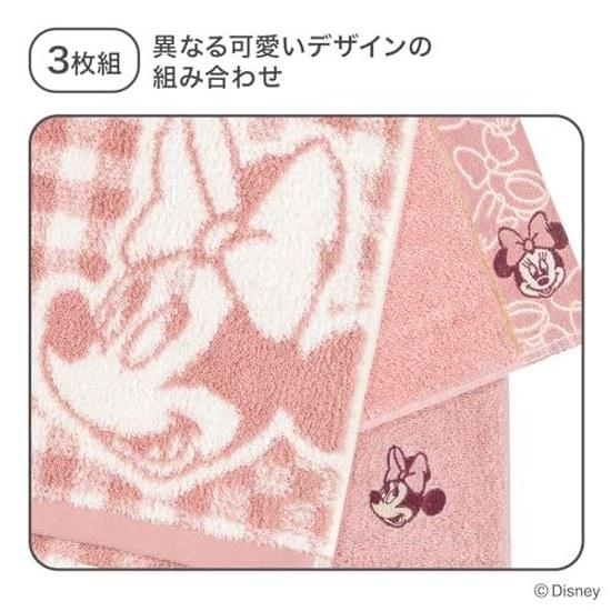 Towel Laboratory Disney Character #023 Face 3-piece Set Soft Fast Absorbent 100 Cotton Low Lint Gift Japan Technology