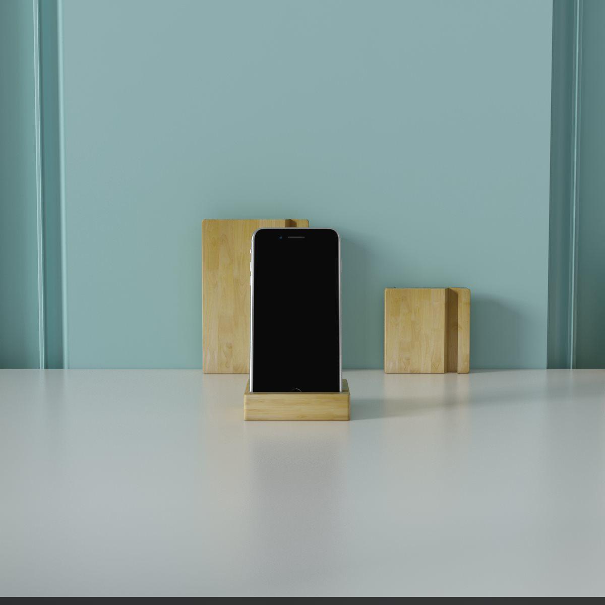 

Universal Wooden Stand for Mobile Phones and Tablets