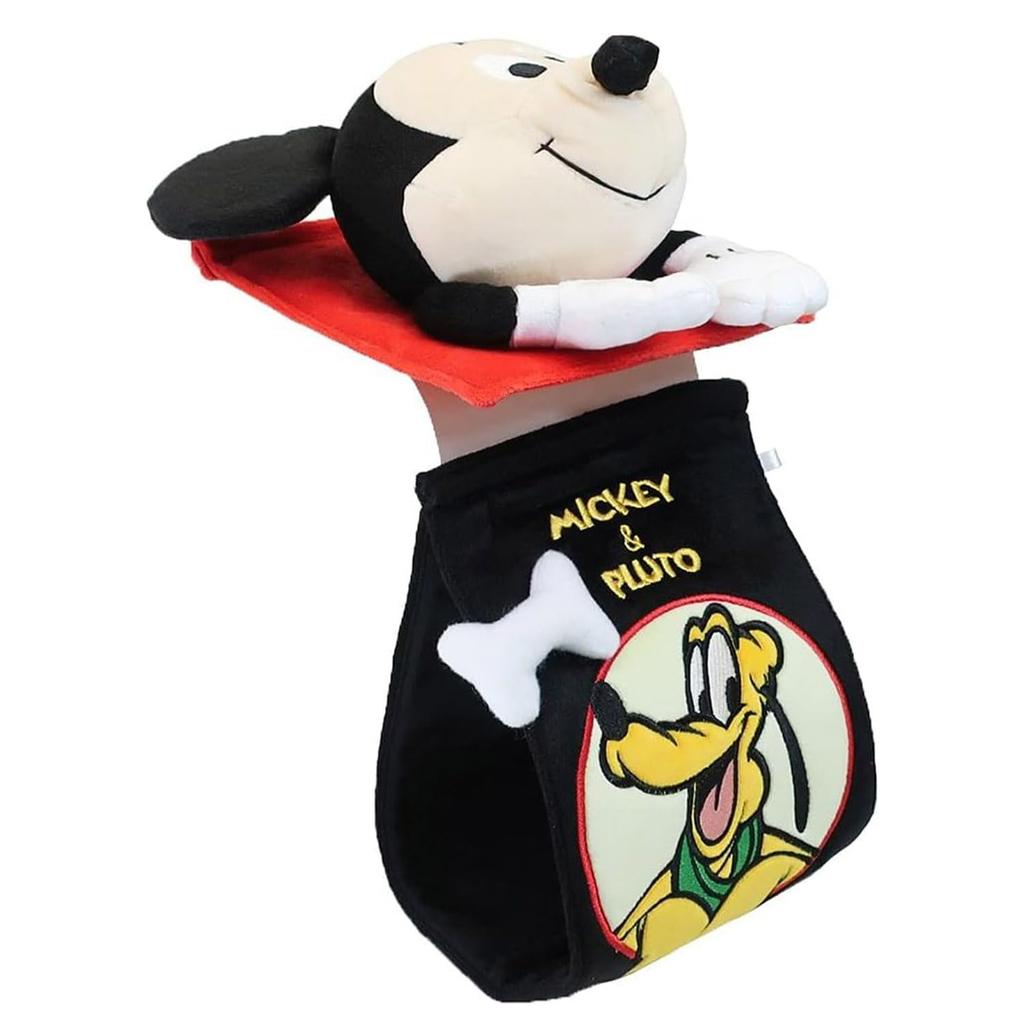 Marushin Mickey Enjoy Friends Paper Holder 15cm H x 15cm W 22cm H x 15cm W plush (Product Code 2215037300) Lid Stock (excluding toy)
