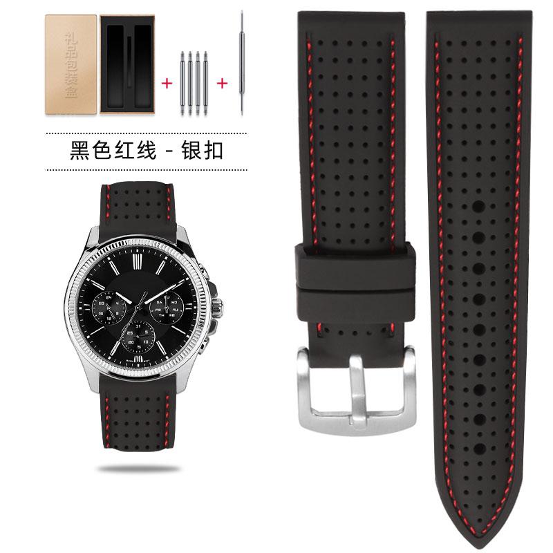 20mm 22mm Per Casio mdv-106 107 Mtp-1374 1375 EFR-516 EQB-500 EQB800 seiko cinturino in silicone Cinturino in gomma uomo Accessori