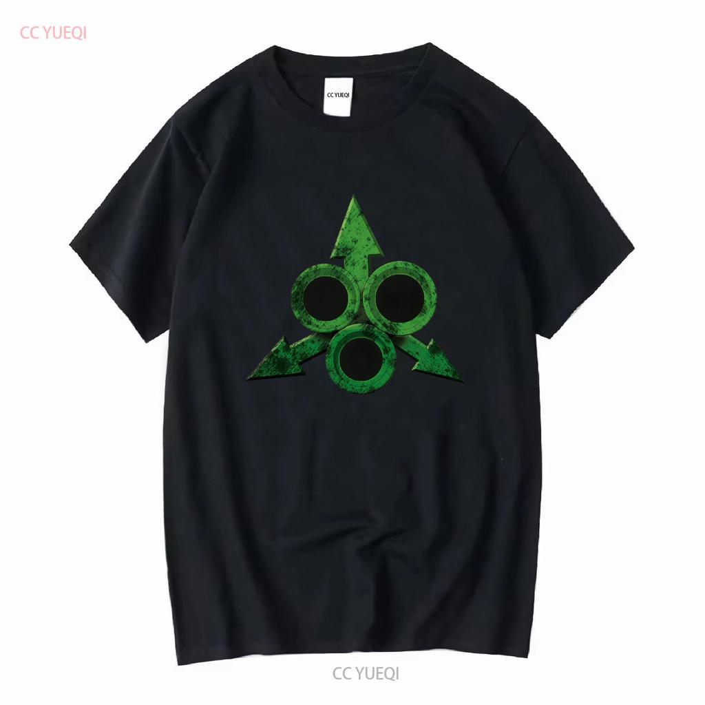 Nurgle Symbol Classic Logo T Shirt Funny Mens Vintage Washed Homme Soft Streetwear Slightly Stretched Graphic Versatile Unisex