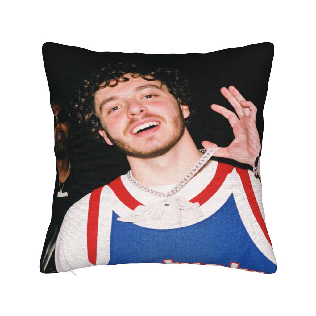 Pillow Cover Singer Jack Harlow Morden Pillow Case For Chair Sofa Home Decor Pillowcases