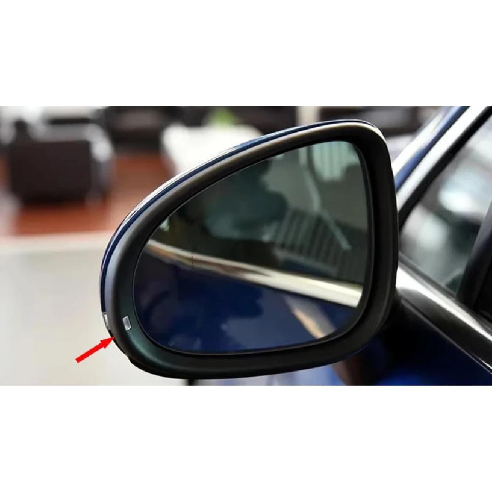 For Volkswagen VW Touareg 2011-2018 Replace Car Side Rear View Mirror Turn Signal Light Lamp Rearview Mirrors Frame