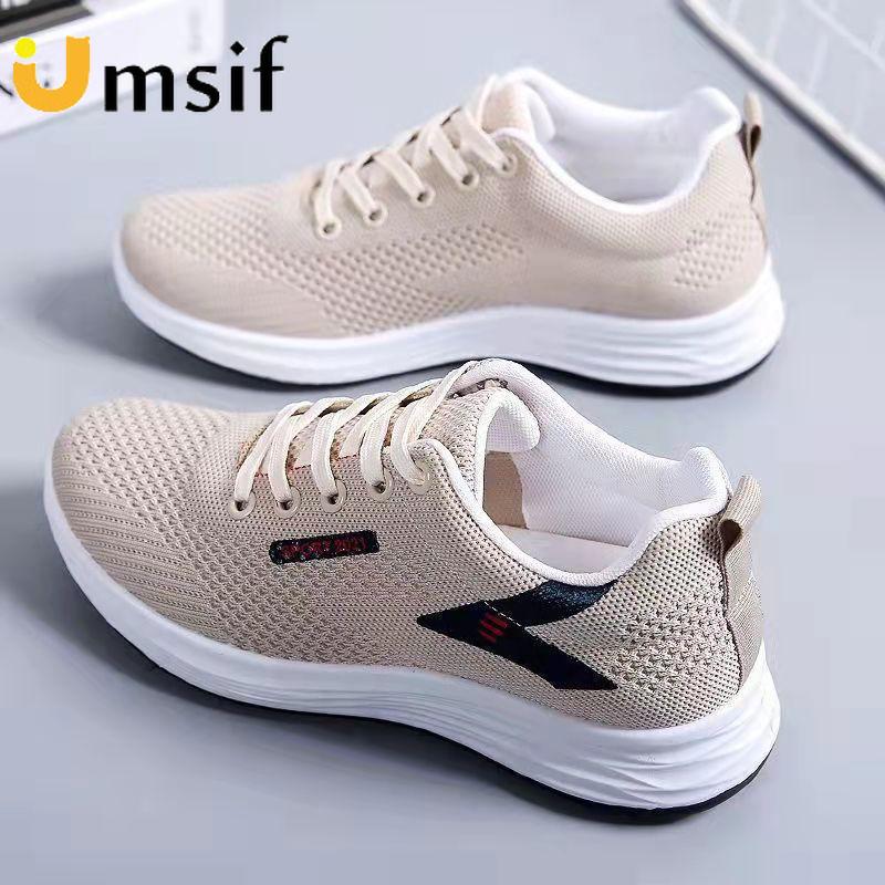 New Ladies Sneakers Breathable Soft Sole Lightweight Casual Comfortable Running Shoes