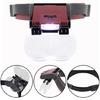 Magnifying Glasses Reading IlluminatedMagnifiers Adjustable Head Loupe Magnifiers