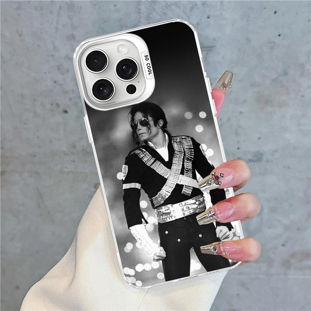 Michael Jackson Hot Singer Phone Case For IPhone 16 15 14 13 12 11 Pro Max X XR XSMAX 8 7 Plus Matte Shockproof Back Cover
