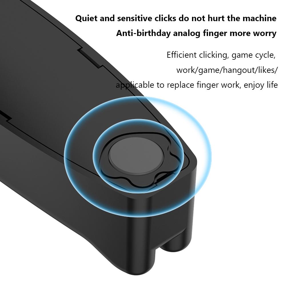 Phone Screen Auto Clicker Bluetooth-Compatible5.3 Camera Shutter Remote Trigger Remote Control Page Turner for Kindle Paperwhite