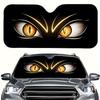 1Pcs Cat Eye Windshield Sun Shade For Car SUV RV, With 4 Free Suction Cups, Easy Installation, Vibrant Design