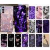 Pink Butterfly Funda Phone Case For Motorola Edge 50 40 Pro 60 50 40 30 Ultra Neo Fusion Moto G Play G Stylus G Power G