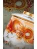Four-Piece Ceramic Mug Set: Ice Jade Porcelain Tea & Water Separation Cup with Lid - Ideal Business Gift
