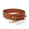 Women S Black Simple Wide Waist Belt For Dress And Shirt