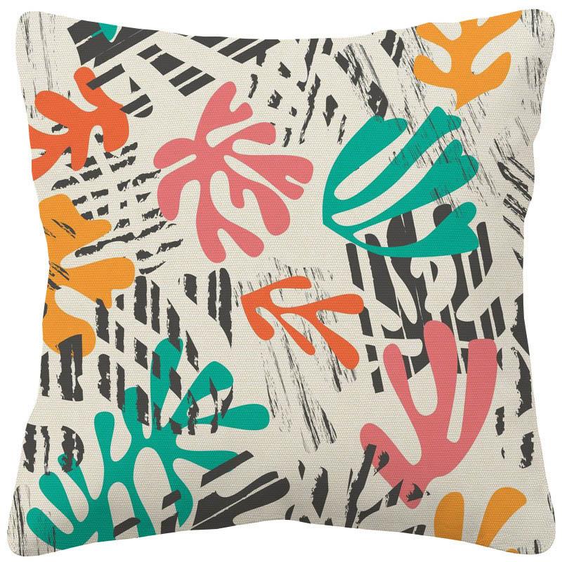 Henri Matisse Art Painting Cushion Cover Girl Flamingo Palm Leaf Throw Pillow Case Home Decor Living Room Decoration