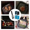 Practical Grill Cleaning Accessories Pack With Sponges And Scrapers Nylon Spatula Grills with Grooves And Cookware