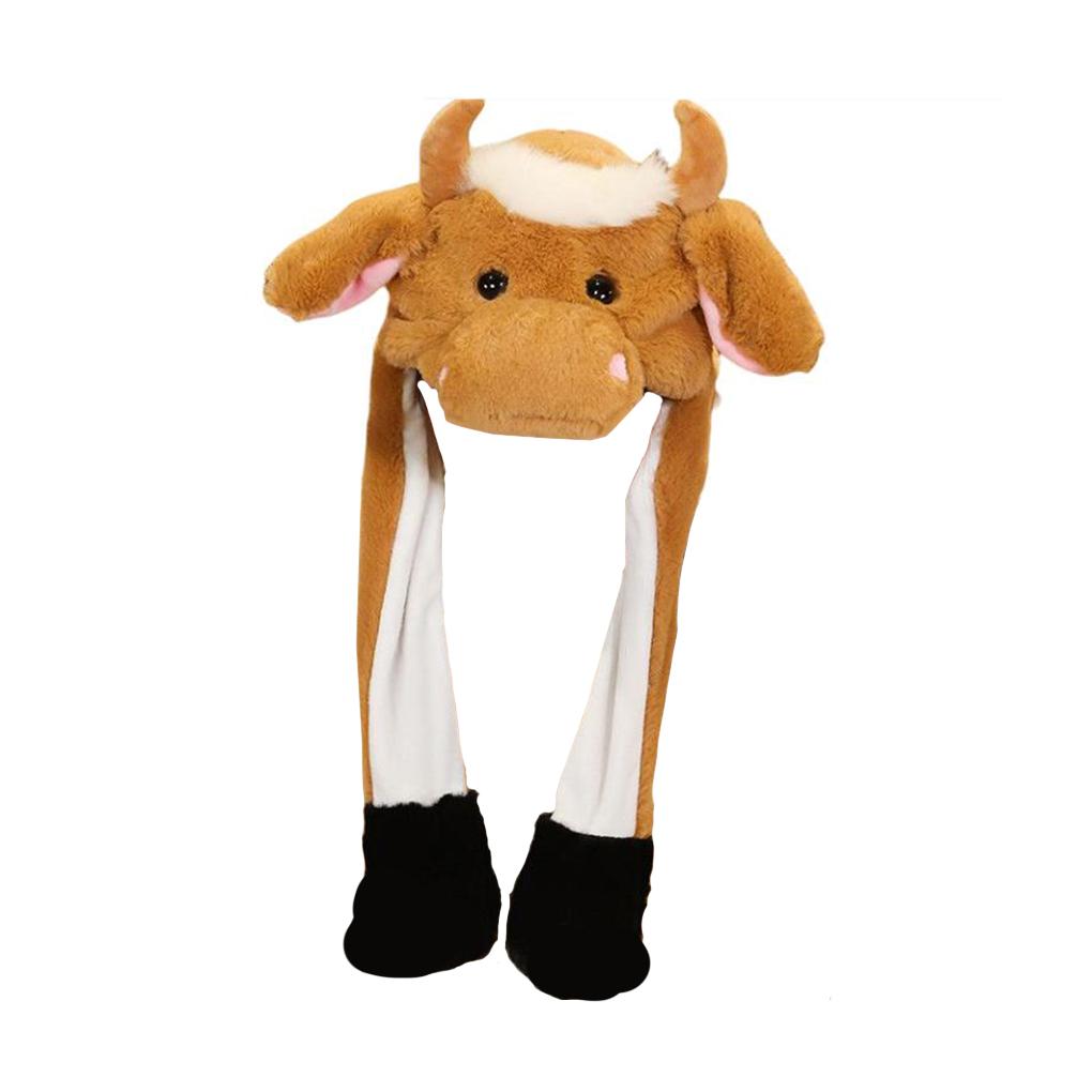 

Girl Hat Flapping Animal Ear Women Cap Moving Headgear Headwear Toy