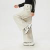 MLB FW25 Boston Red Sox Water-Resistant Cool Feel Woven Wide-Leg Loose Fit Cargo Pants Women pants 3FWPV0161-43SAL