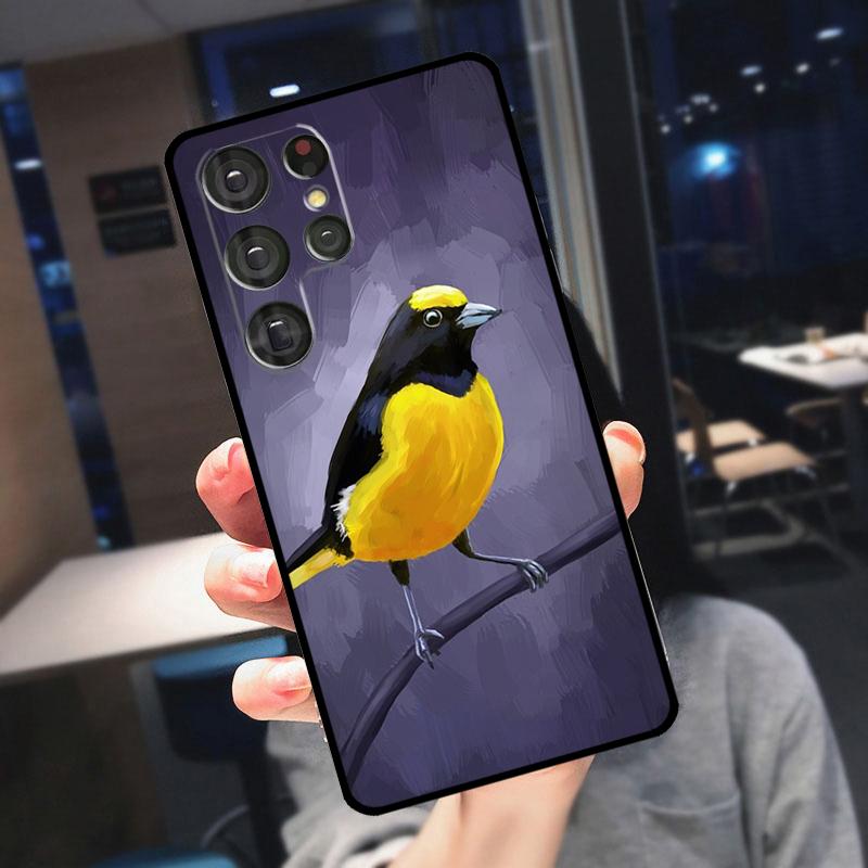 Lovely Birds Hummingbird Cover For Samsung Galaxy S25 S24 S21 S22 S23 Ultra S9 S10 Plus S24 FE S21 FE Phone Case