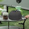 Outdoor Camping Storage Protective Bags Portable Picnic Cookware Mesh Bag Drawstring Pocket BBQ Water Cups Tableware Organizer