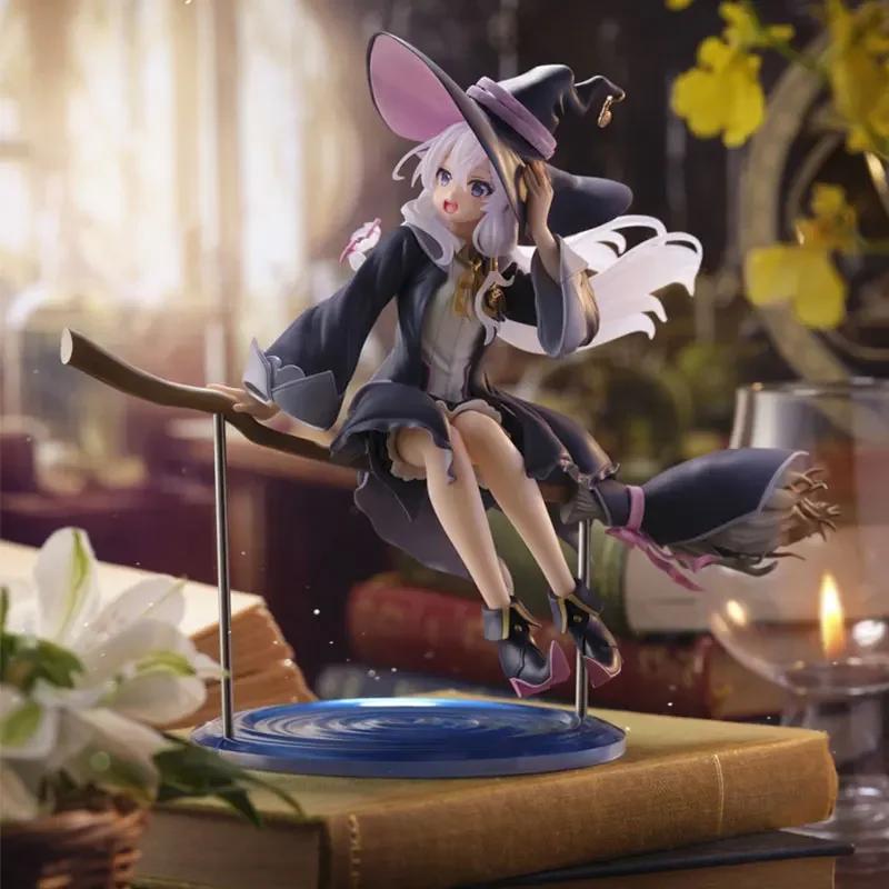 Anime Wandering Witch: Elaina's Journey Flying Witch Broom Elaina 20cm Anime Character Action Figure Collectible Doll Toy Present