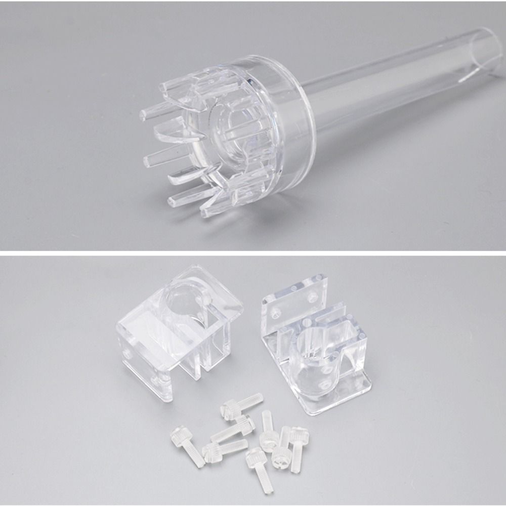 12/16mm Inflow Outflow  Pipe 360 Degree Rotation Stainless Steel Extension Tube  Aquarium
