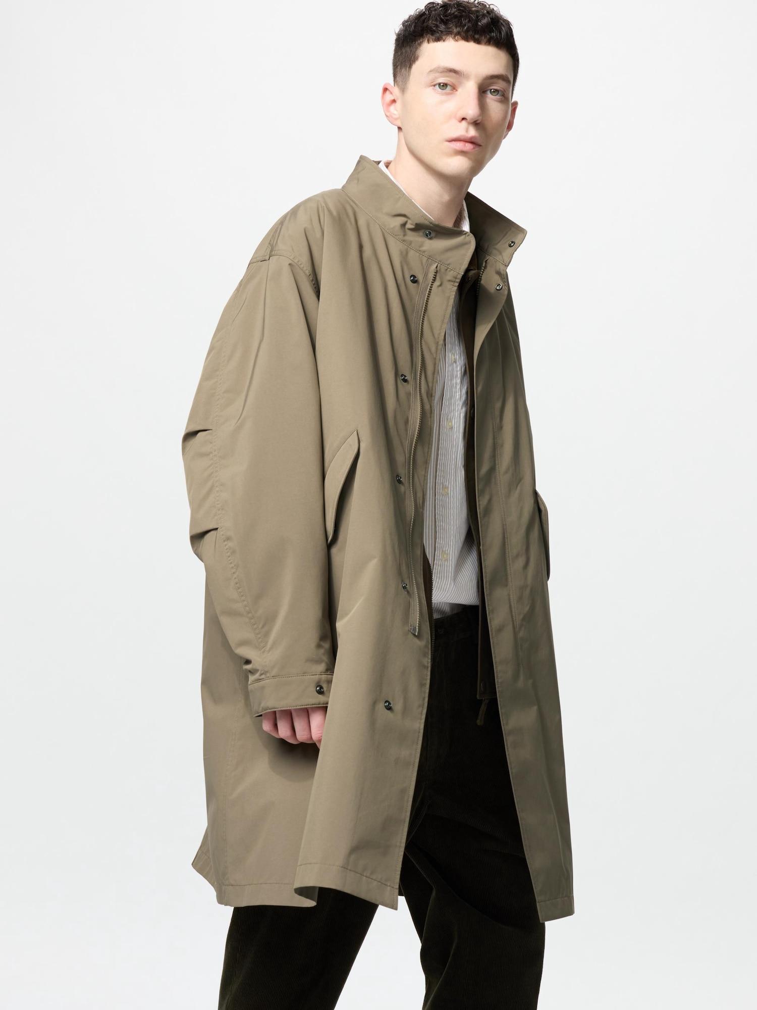 

Ветрозащитное пальто Uniqlo Japan 2Way 34 BROWN/XL