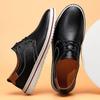 Men's Handmade Casual Leather Shoes Derbies Flats Dress Shoes