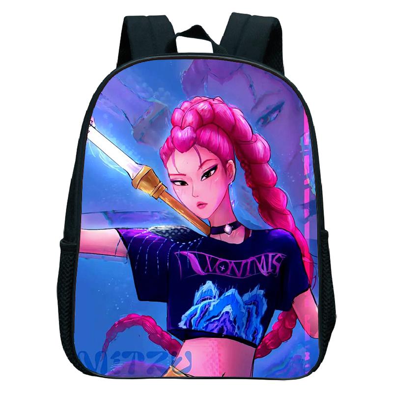 

Kpop Demon Hunters Lightweight Children Backpack Girls Boys Kids Orthopedic Bookbag Mira Rumi Zoey Printed School Bags Mochila