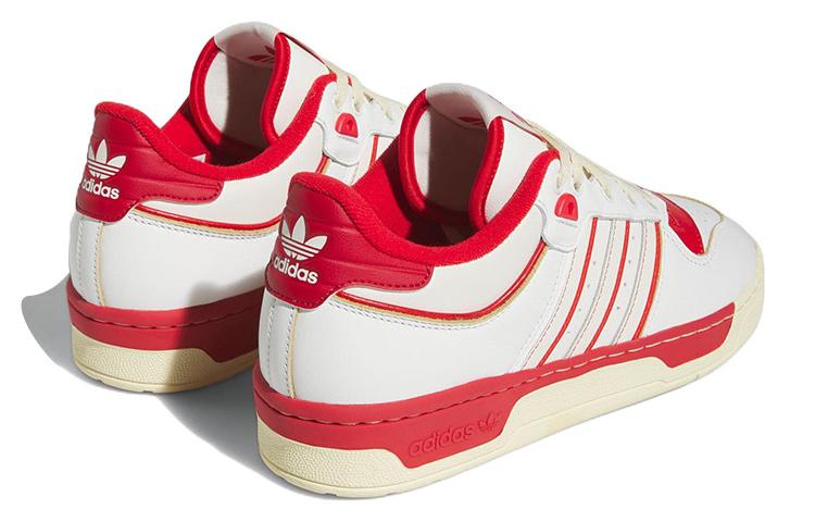 Adidas Rivalry Low 86 Core White Off White Team Power Red GZ2557