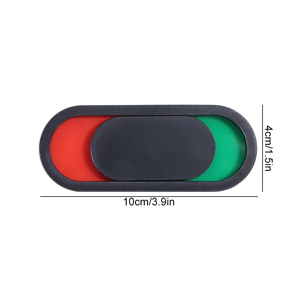 Slider Open Do Not Disturb Sign Acrylic 10*4cm Toilet Door Vacant Occupied Signboard Durable oval Bathroom Indicator Door