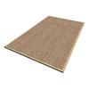 Floor Mat Anti-Slip Design Water Absorbent Quick Drying Bathroom Mat Durable Braided Texture Entryway Rug