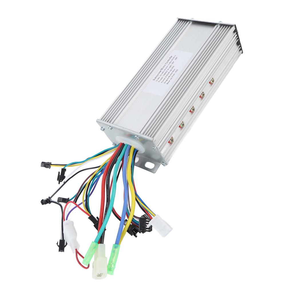 36V 48V 1000W 38A Motor Controller Electric Bike Conversion Dual Drive Controller P3H Display Panel for 22.2mm Handlebars DIY Modification