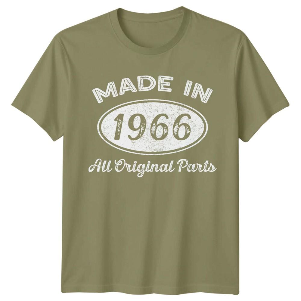 Made In 1966 Unisexs T Shirt 60th Birthday Gift Vintage sixty Year Old b