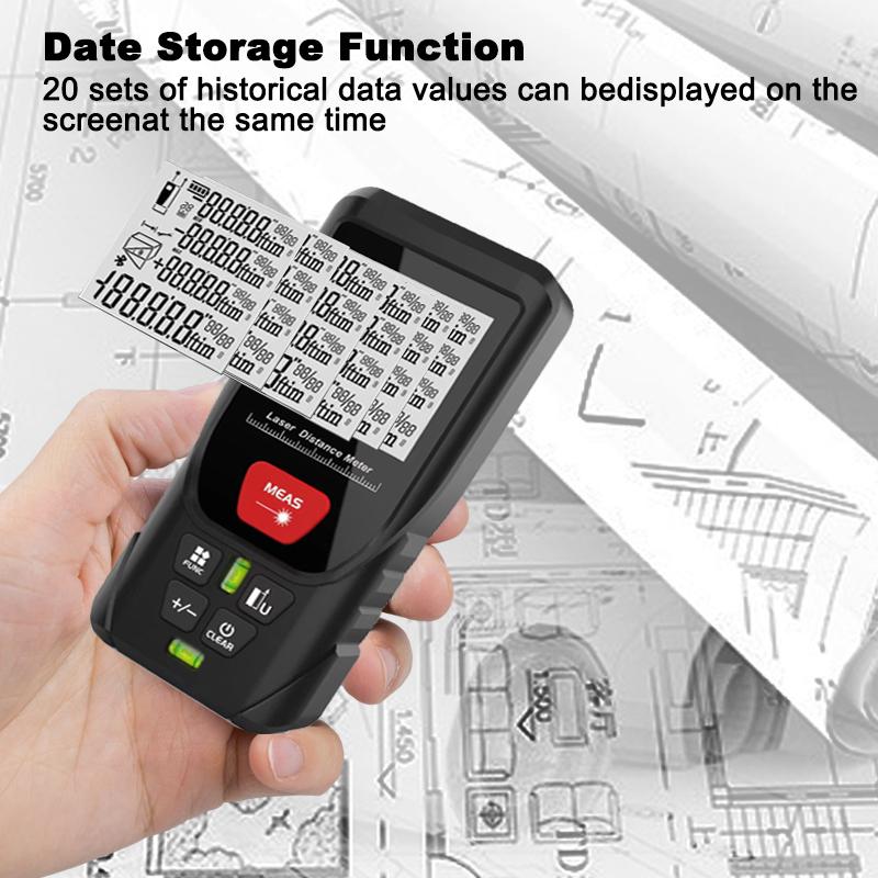 High Precision Laser Range Finder Construction Tools Laser Distance: 50M/120M/150M/200M