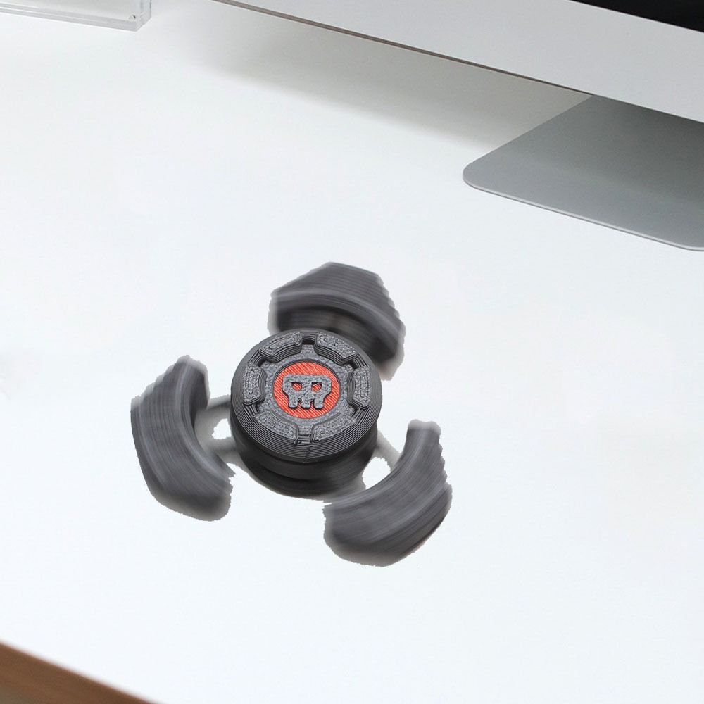 Slider Combo Fingertip Gyro Toys Spinning 3D Gyroscope 3D Printed Fidget Spinner  Christmas Gifts
