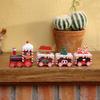 Christmas Train Ornament New Year Navidad Gifts Cake Decor Birthday Party Festival Supplies Christmas Desktop Decoration