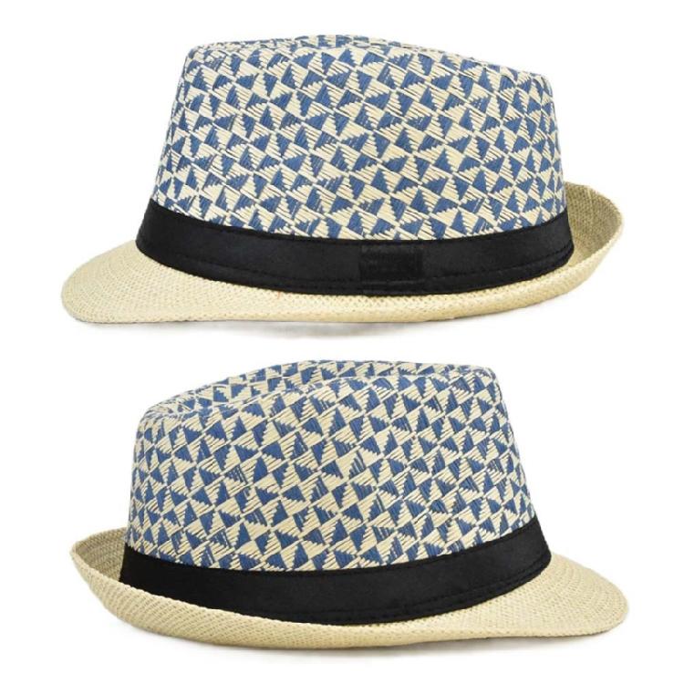 Straw Beach Hat Straw Fedora Hat Straw British Style Panama Hat Straw Panama