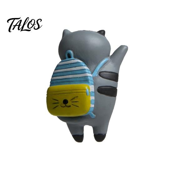 Metal Surface Magnets Cartoon Traveling Cat Refrigerator Magnet, 3D Kitten Decorative Fridge Memo Notes Photo Holder for Home, Lover Gift Strong