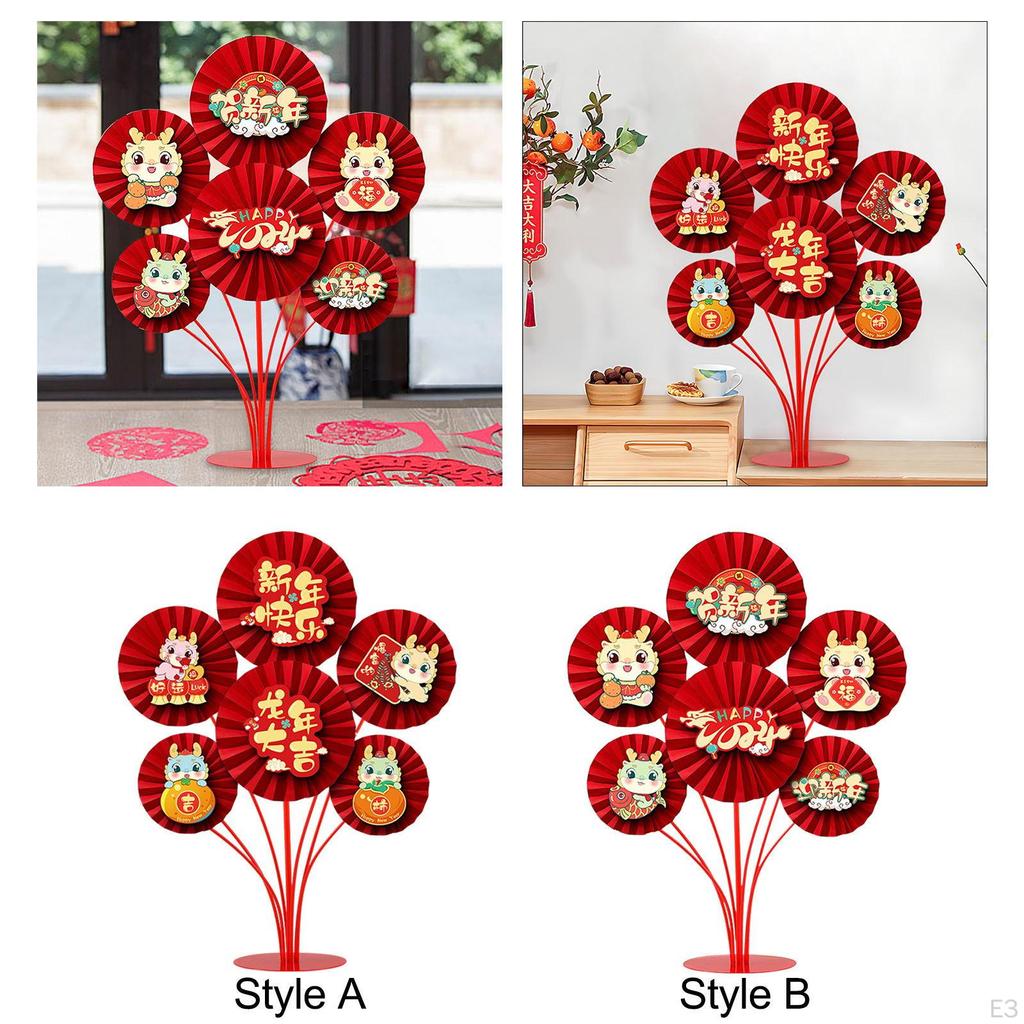 Chinese Year Decorations Figurine Indoor Home Decor Party Supplies Spring Festival Ornament