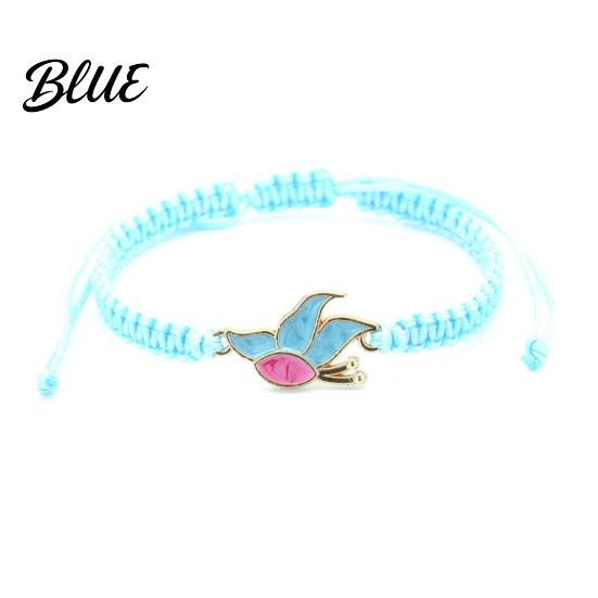 Adjustable Friendship Bracelet Bow Braided String Rope Handmade Elegant Wristband