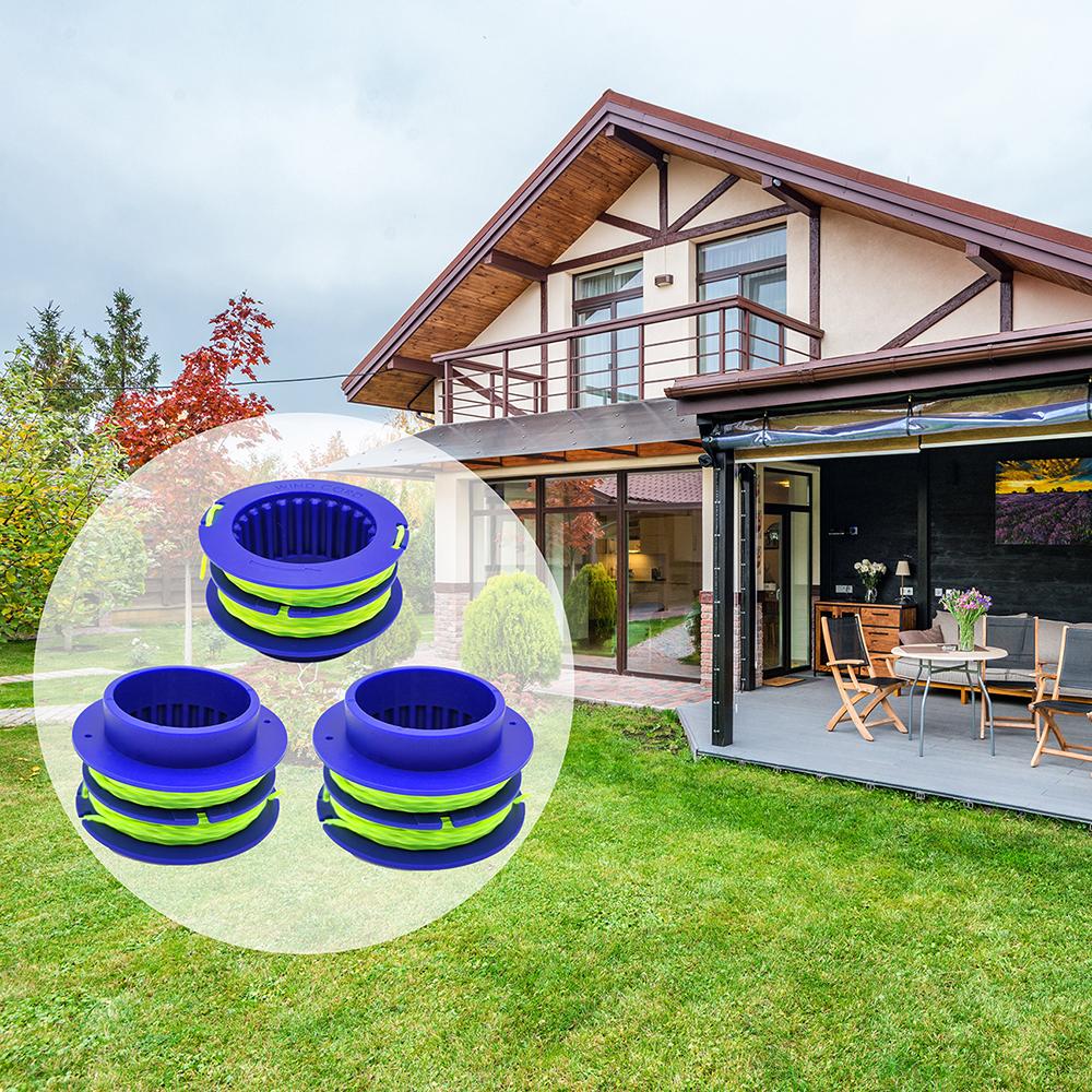 1PC TLEG-01 ABS Spool for Kobalt KST 1124B-03/KLS 124-03 24V Lawn Trimmer Nylon Wire Trimming Head