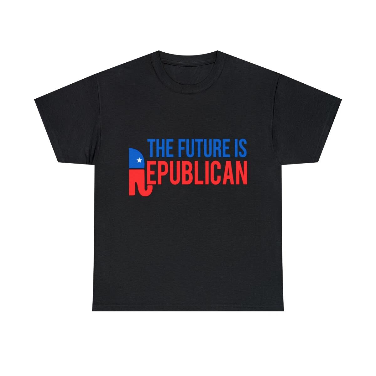 The Future Is Republican Graphic Tee Shirt, S-5XL M