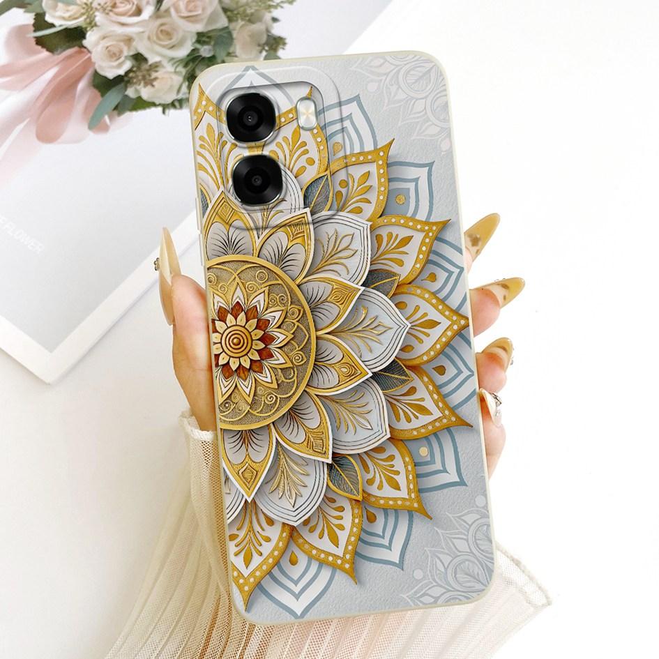 For OPPO A6x Case CPH2783 Fashion Sunset Painted Soft Liquid Silicone Phone Cover For OPPO A6t Pro OPPOA6t 4G CPH2853 Back Cases