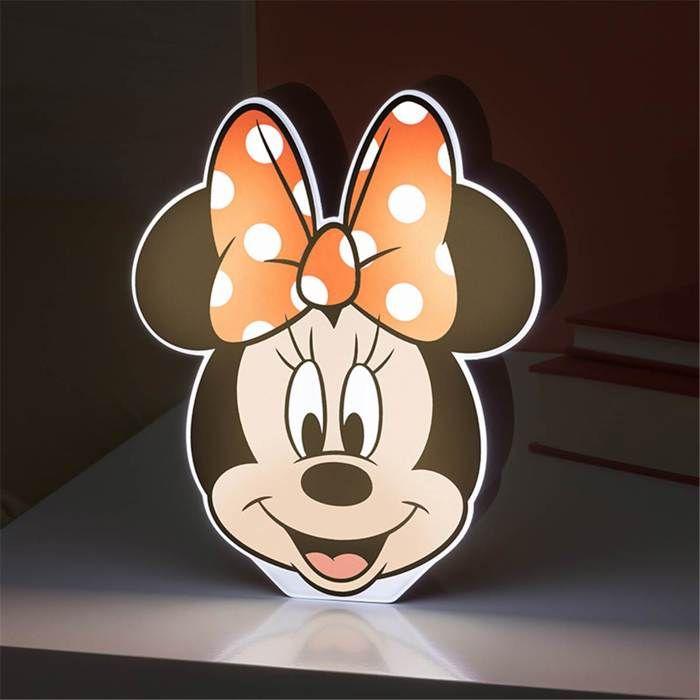 Lampe 2D - PALADONE - MINNIE - Rouge - LED - Intérieur - Enfant