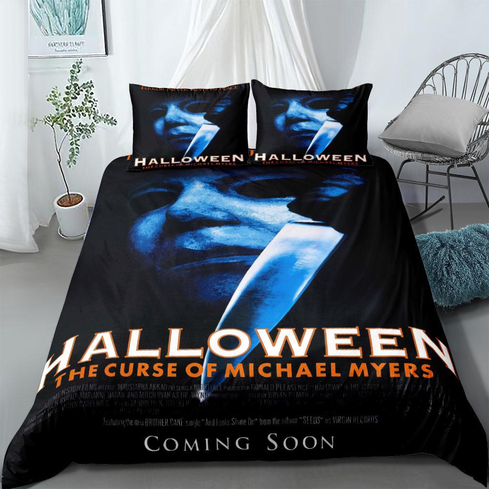 Death Lover Bedding Set King Queen Double Full Twin Single Size Bed Linen Set