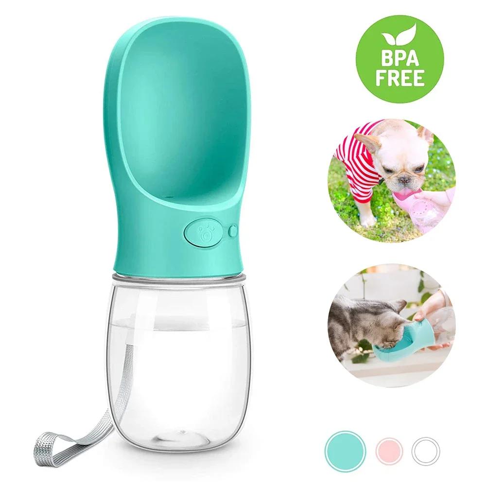 350ML 550ML Portable Pet Dog Water Bottle Travel Puppy Cat Drink Bowl Outdoor Outside Portable Pet Feeder Dispensador