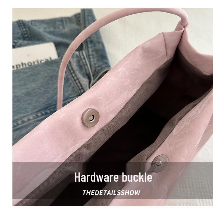 2025 Damenmode Schulter-Tragetasche mit großem Fassungsvermögen - Perfekt für College und Pendeln