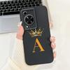 For Huawei Nova Y72 MGA-LX3 Case 26 Letters Nickname Shockproof Silicone TPU Back Cover for NovaY72 Y 72 4G Soft Housing Etui