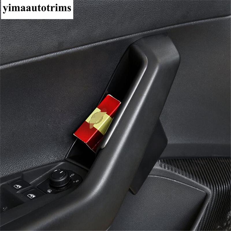 For VW Volkswagen Polo - Door Armrest Box Middle Storage Glove Phone Container Organizer Cover Kit Trim Accessories